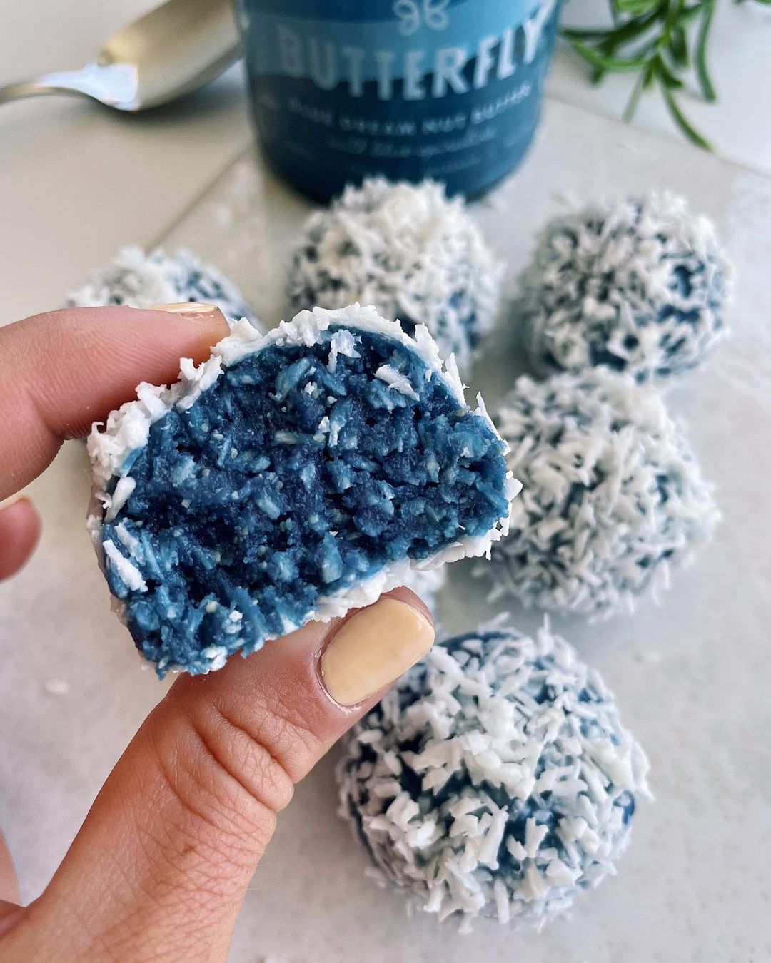 Blue Dream Nut Butter Macaroons